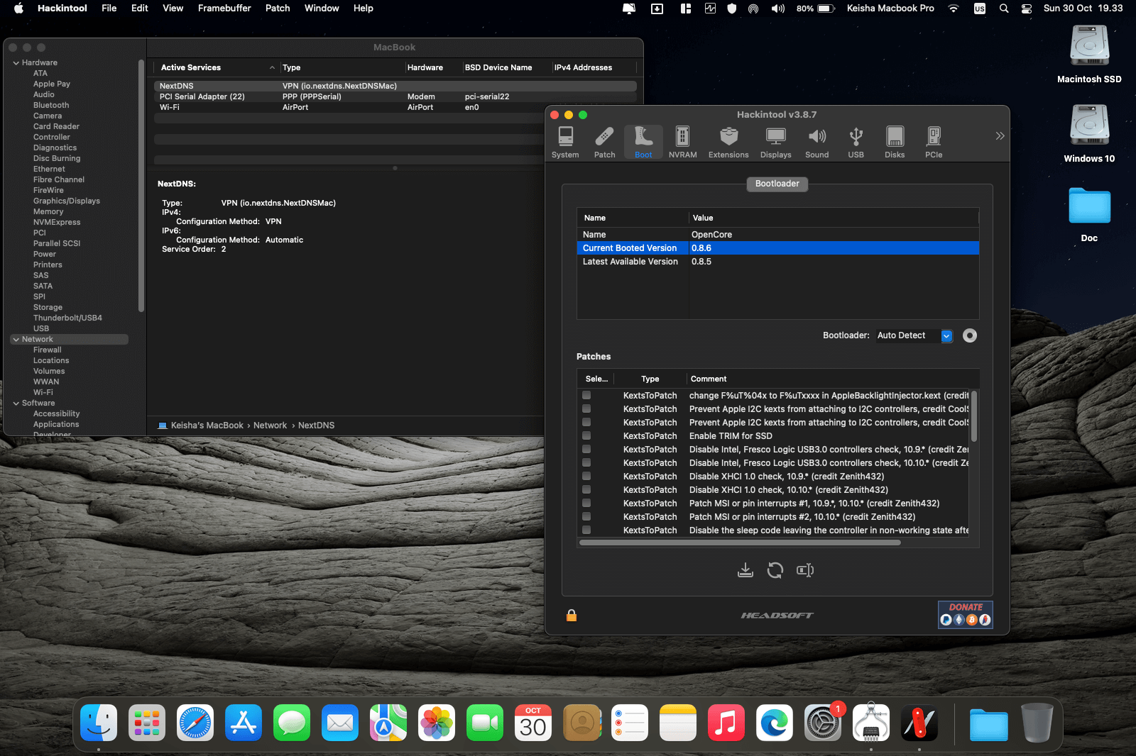 HP Elite X2 1012 G1 [SkyLake   Intel HD 515 + I2C]   OpenCore 8